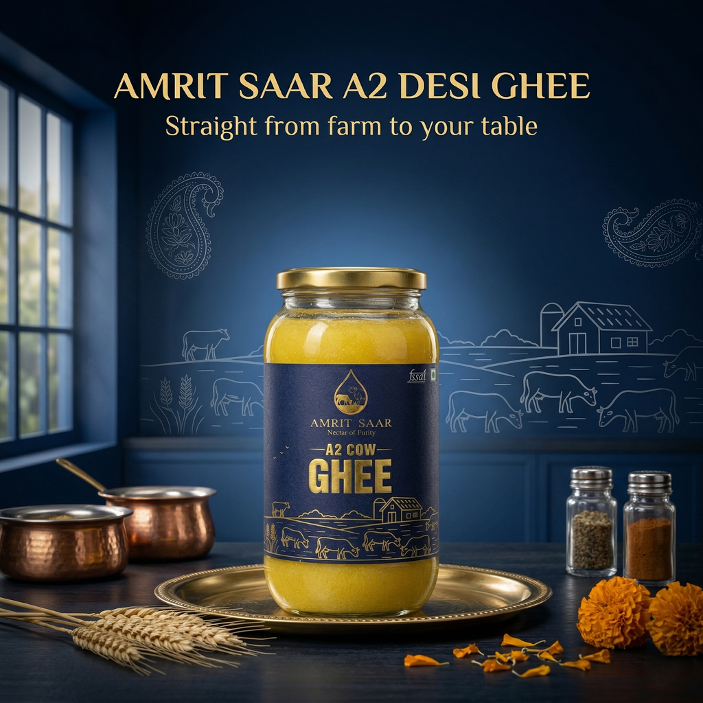 AMRIT SAAR A2 COW GHEE - Shudhta Da Saar