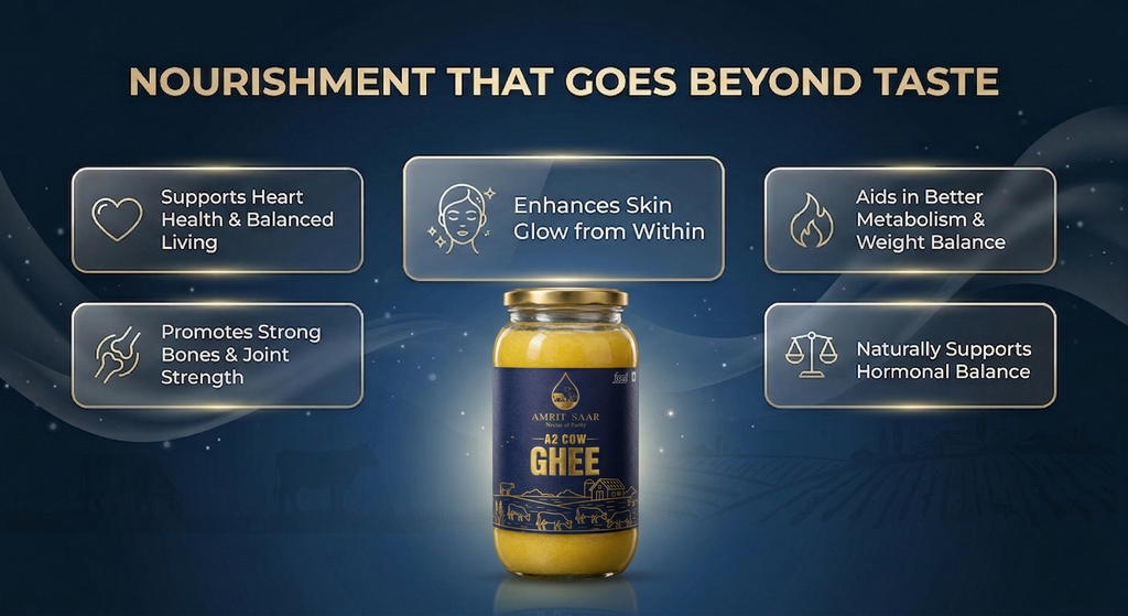 AMRIT SAAR A2 COW GHEE - Shudhta Da Saar