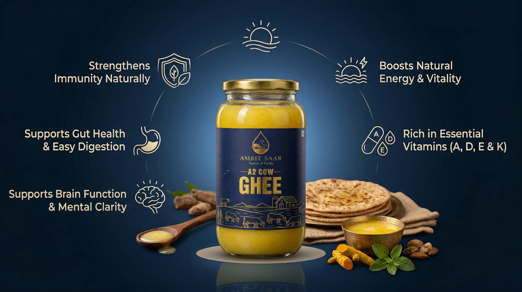 AMRIT SAAR A2 COW GHEE - Shudhta Da Saar