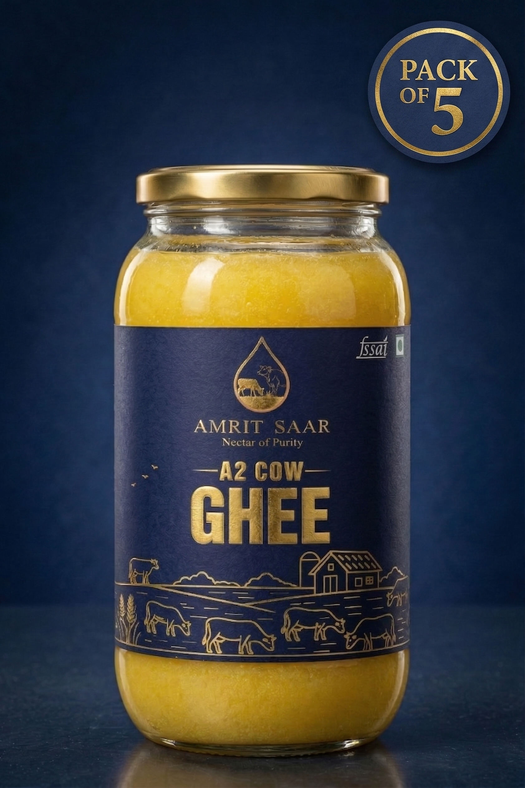 AMRIT SAAR A2 COW GHEE - Shudhta Da Saar